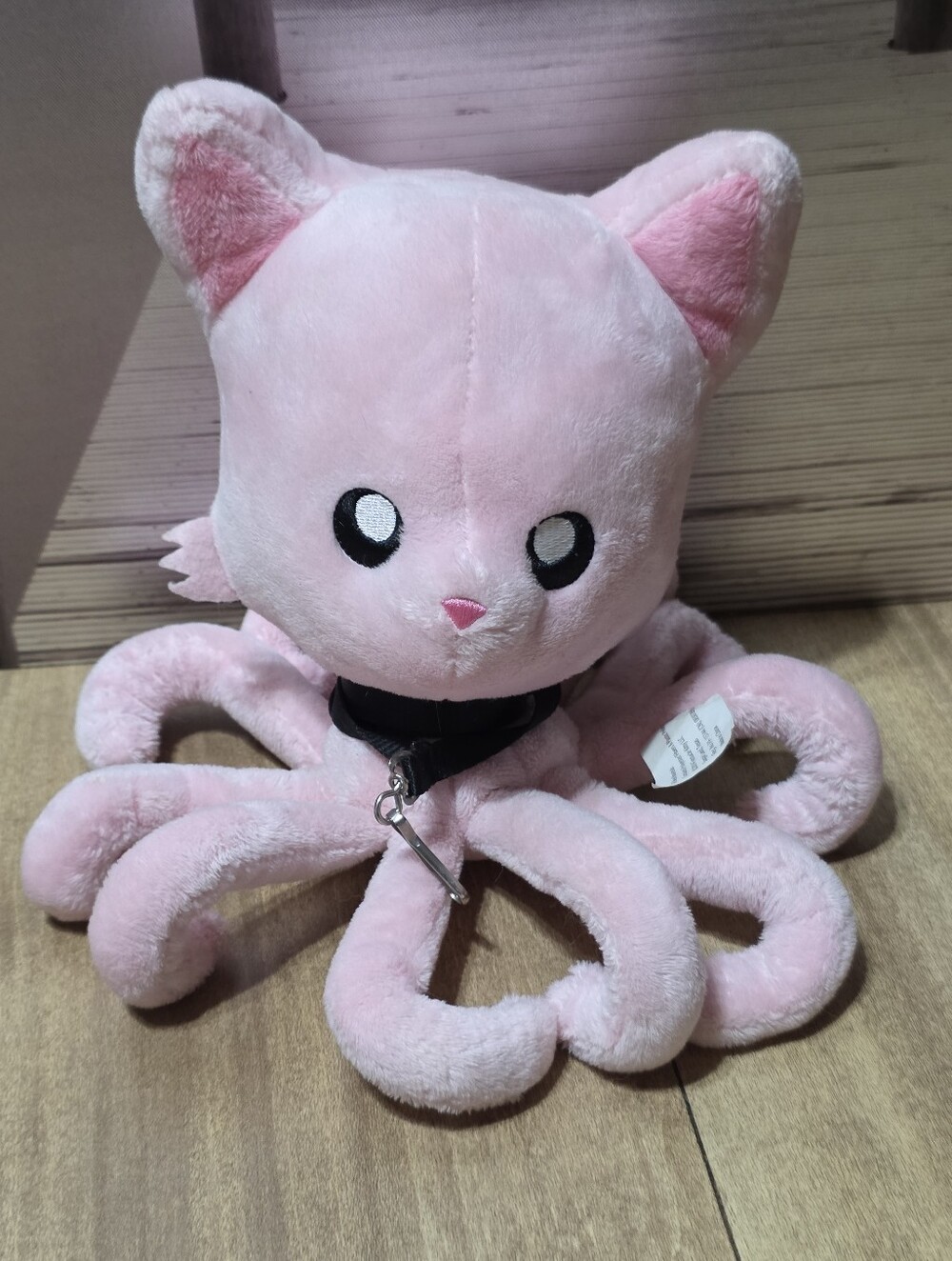 Pink Tentacle Kitty Plush Toy Cat Octopus